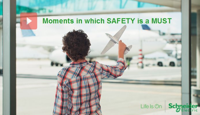 SchneiderElec's tweet photo. When you fly how do you want to feel? We bring #InnovationAtEveryLevel to keep you safe! https://t.co/RsoneQVVw5 https://t.co/AqlrRyTrqT