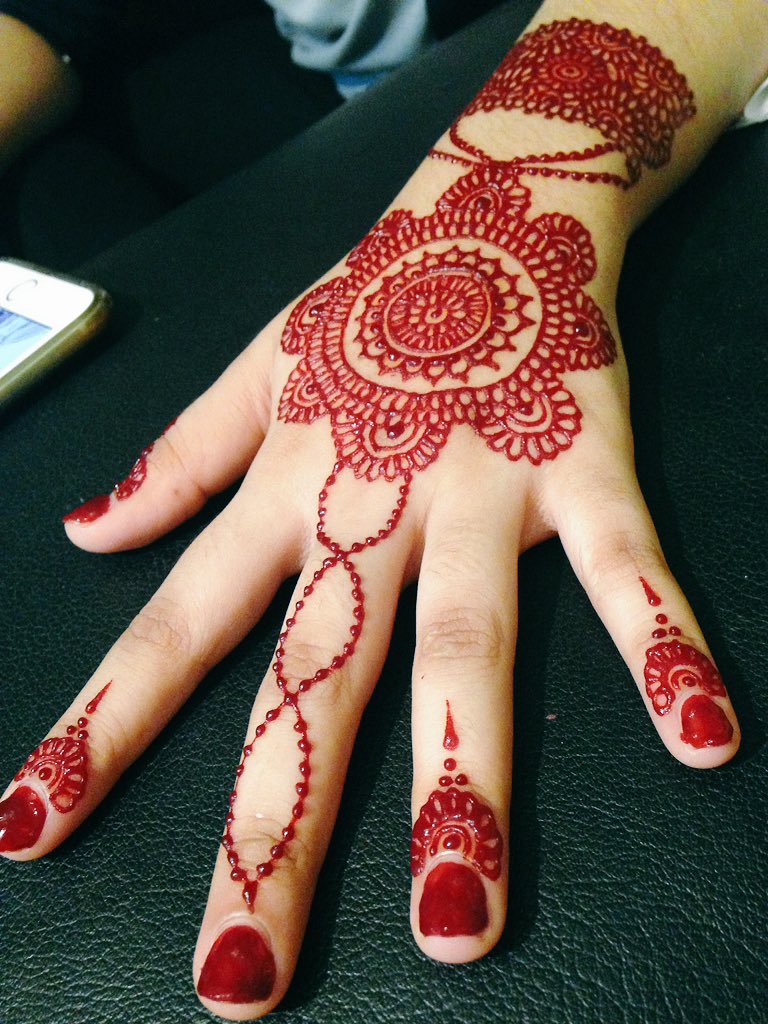 Coloroutsidetheline On Twitter Henna For Tunang Nikah Or Any