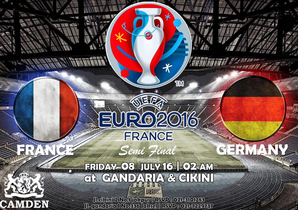 France v Germany! 2am