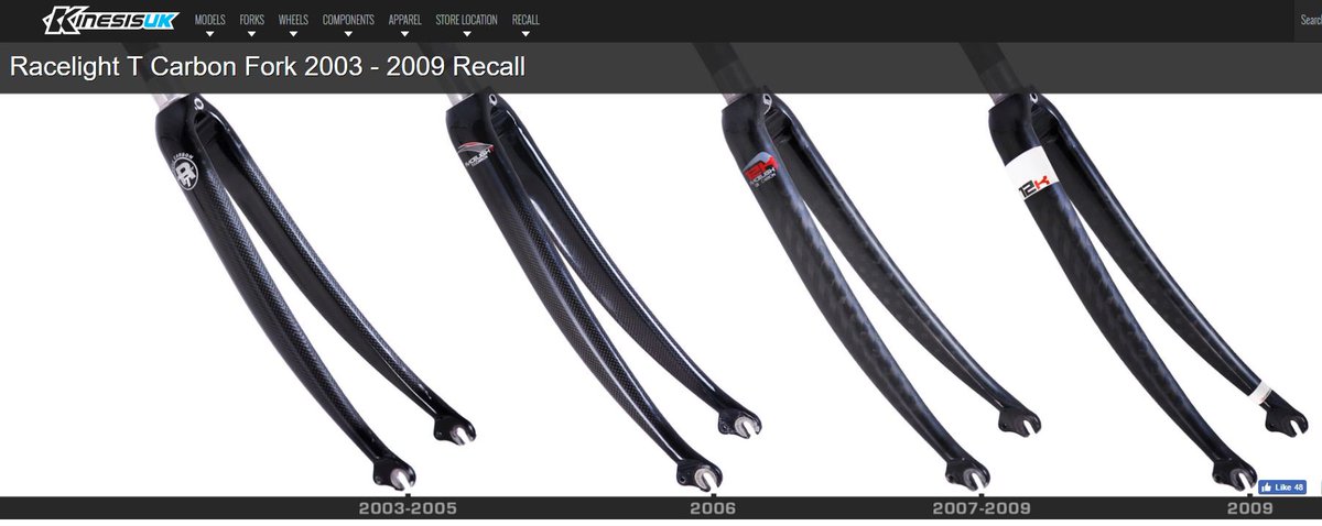 cyclingweekly's tweet image. .@KinesisBikes_UK want to reach more owners about their ongoing fork recall. Latest info | kinesisbikes.co.uk/AdditionalDepa…