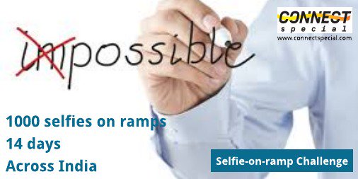 connectspecial's tweet photo. @Leeterature will you back inclusion movement ,lend ur  rap music  #selfieonrampchallenge @ https://t.co/dCugGjpTbN https://t.co/ZESiKDf62L