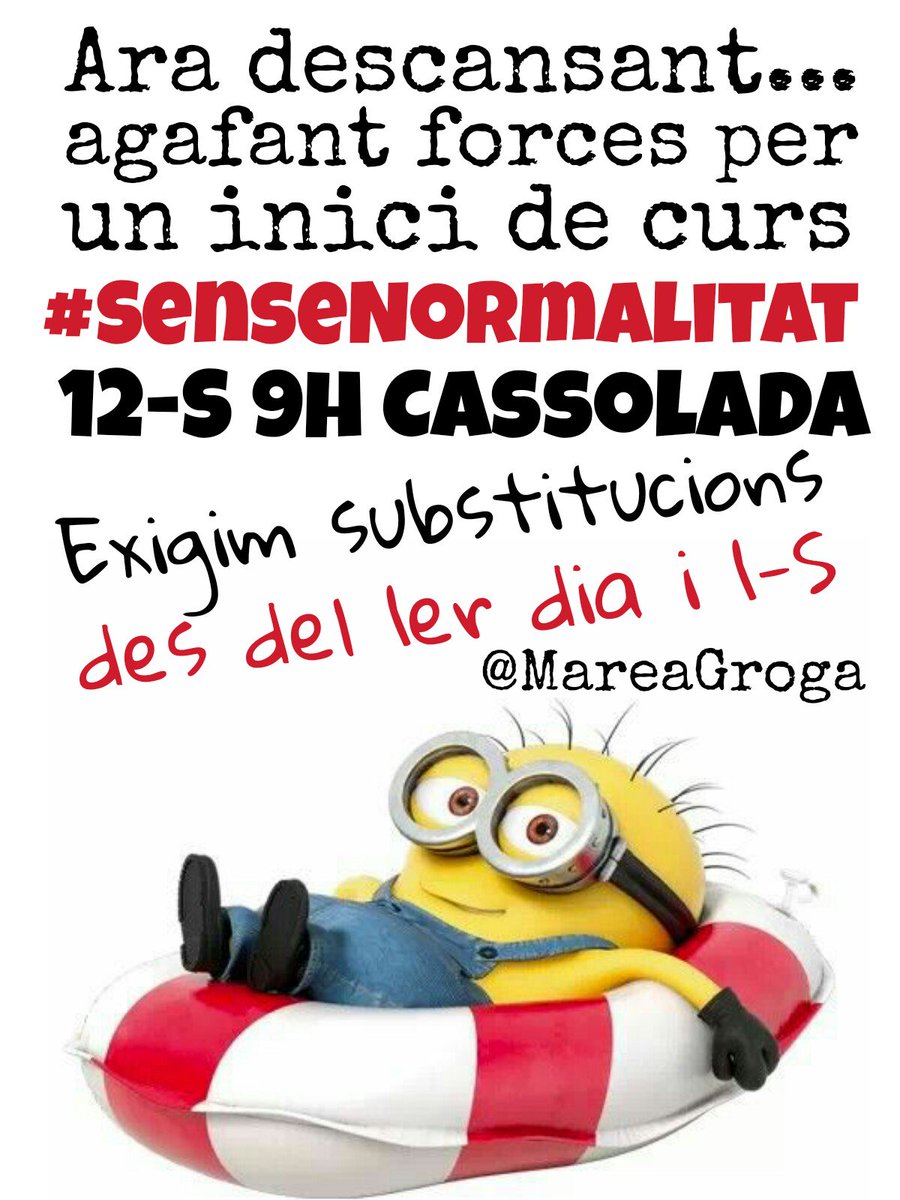 mareagroga's tweet photo. Un altra curs amb 1000 Barracons és començar #SenseNormalitat 
i per això 12-S Cassolada!
https://t.co/vJe2k15SYO https://t.co/Z6fGqwRWbM