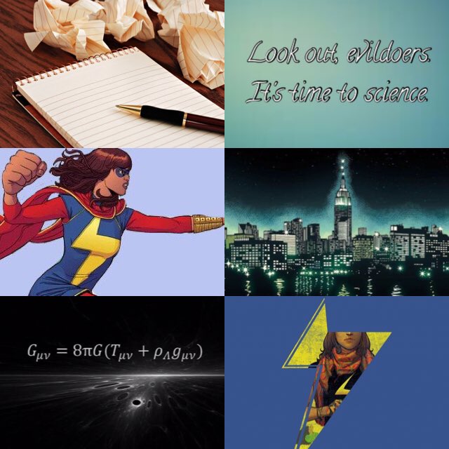 ComicGrids's tweet photo. Kamala Khan for @EscapeThEntropy https://t.co/Y7UeMqioMz