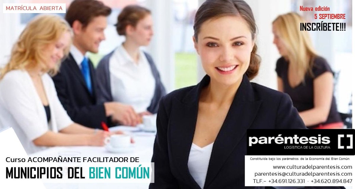 Ya te puedes matricular aquí
culturadelparentesis.com/ficha-formacio…