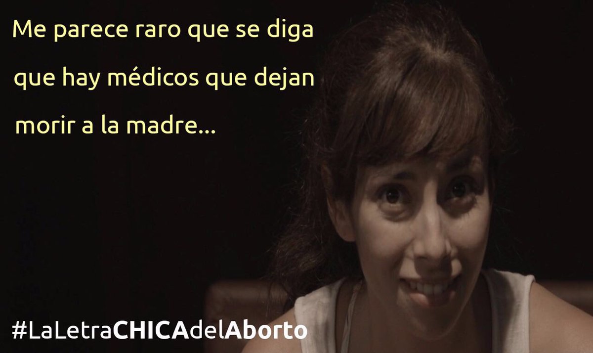 tuiteradechile's tweet photo. #LaLetraChicaDelAborto 
Los médicos sanan, curan. No matan. https://t.co/FA2llvlq4o