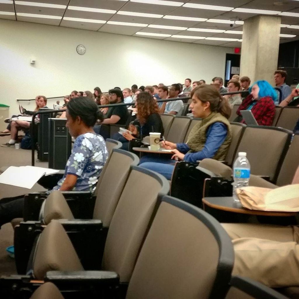 #fermilabsummer16 Today's lecture audience at #fermilab.