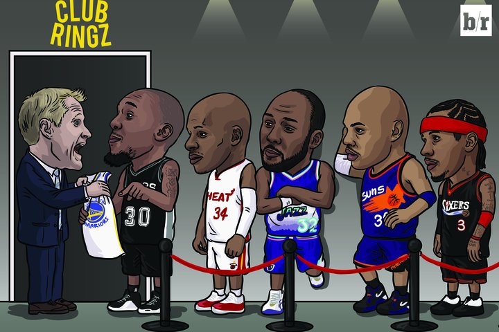 Damn, everyone trying to get a ring with the Warriors 😂