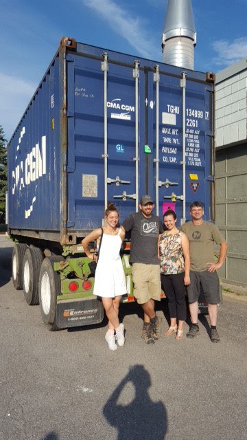 Expographiq's tweet image. Another one done and on its way to #Mongolia #BuildingBlocks travelling #exhibit Fun project with #TobogganDesign