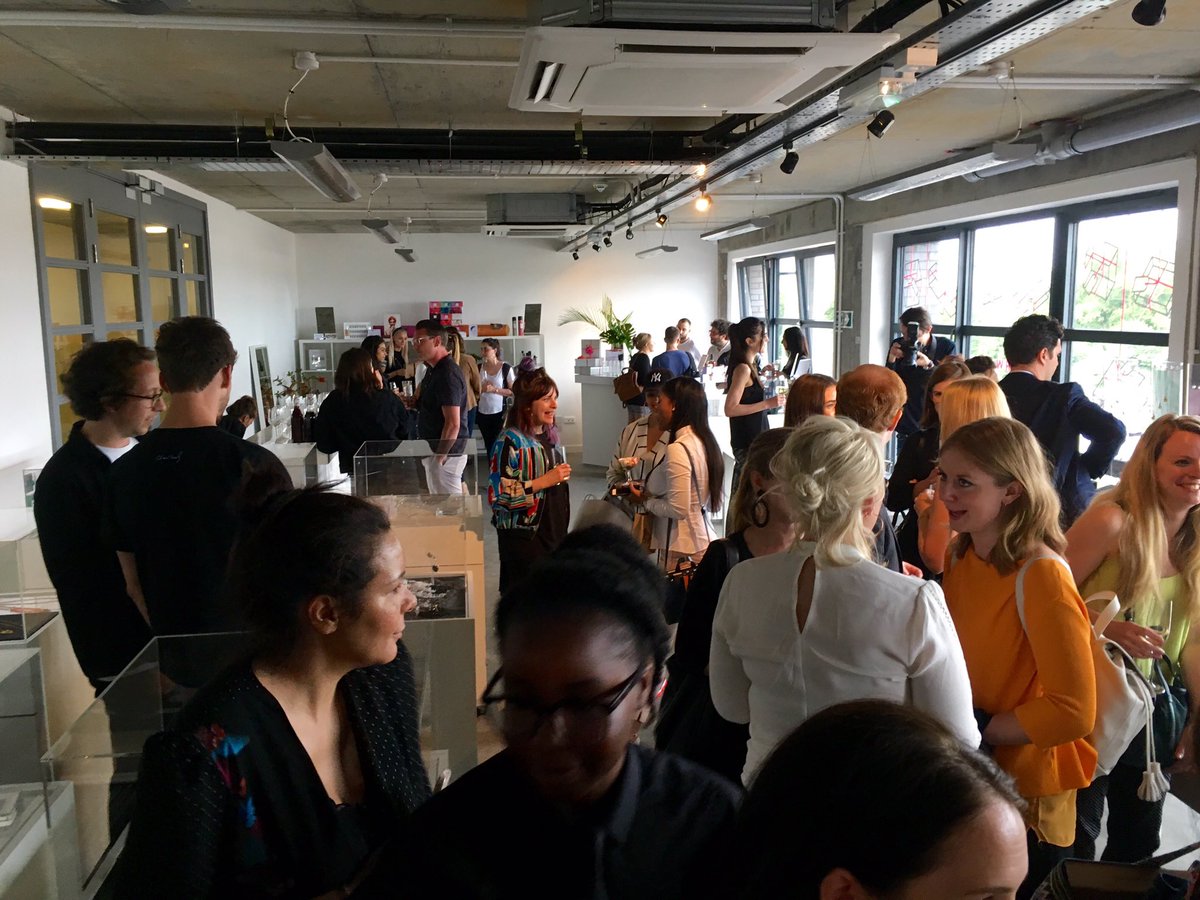 <a href="/TotemAdornments/">Totem Adornments</a> admiring your collection at the Push PR London showcase #organic #PushWRAPPED