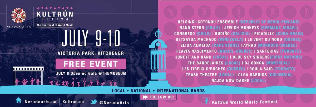 sweetdreamsbbt's tweet photo. Visit us this wknd (July 9/10) at Victoria Park: FREE KULTRUN MUSIC FESTIVAL #NerudaArts #kwawesome #familyfun https://t.co/nNTrkXobMU