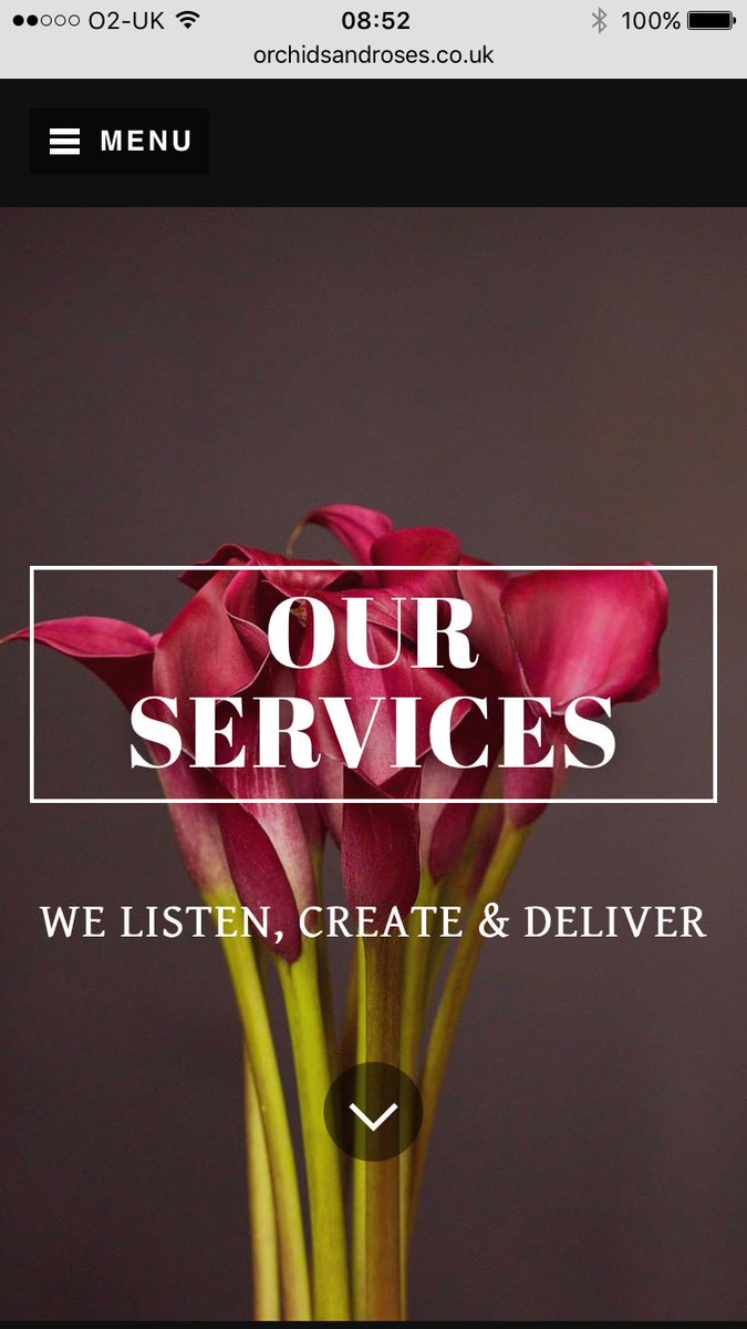 Custom built for #mobile #responsiveness #website for <a href="/CarndorfSayaka/">Sayaka T Carndorf</a> at Orchids &amp; Roses bit.ly/1MjFrdA