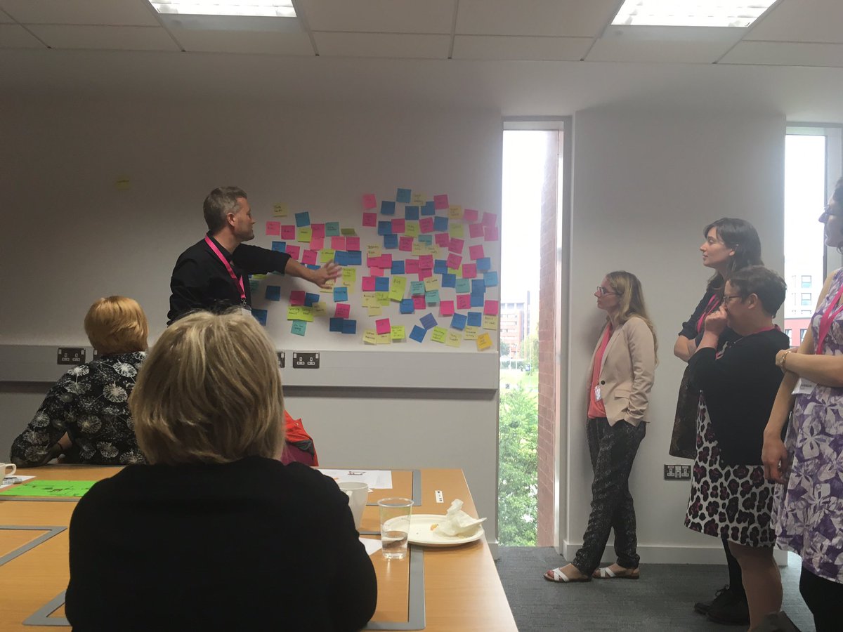 ckmbrowne's tweet photo. Card sorting - colourful fun! #UXLibsbrum https://t.co/cCW5bkXAe9