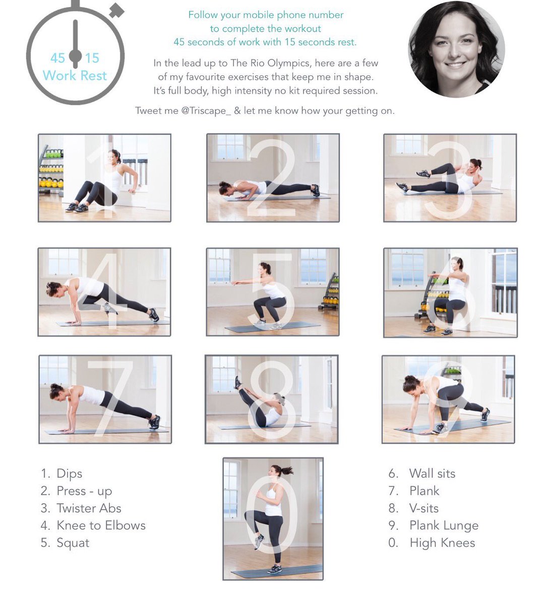 triscape_'s tweet photo. Don't forget to post your videos of the @KeriannePayne #mobileworkout for your chance to win a #triscape goodie bag https://t.co/Dfkyl6EgTy