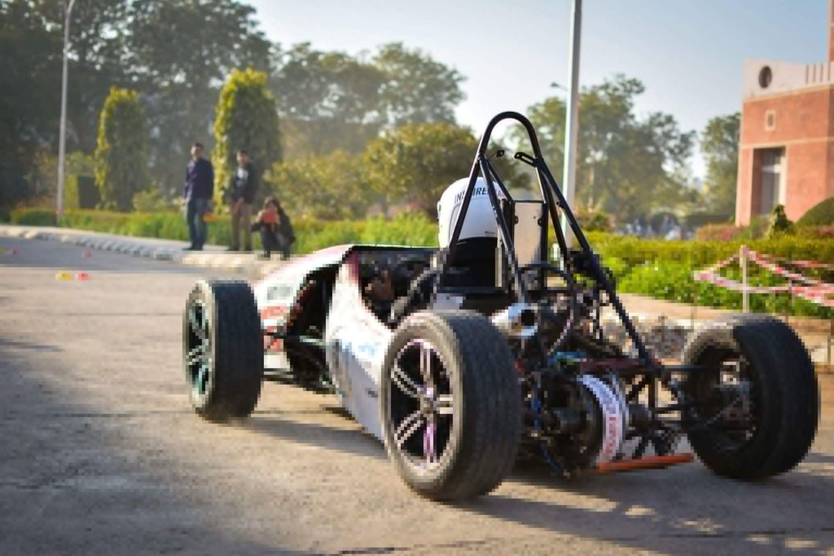 Formula_IK's tweet photo. "Vega",our 2016 car!
#inspiredkarters #bitspilani #becauseracecar #formulastudent
https://t.co/Uk7izfAGXt https://t.co/4MjBOEKm40