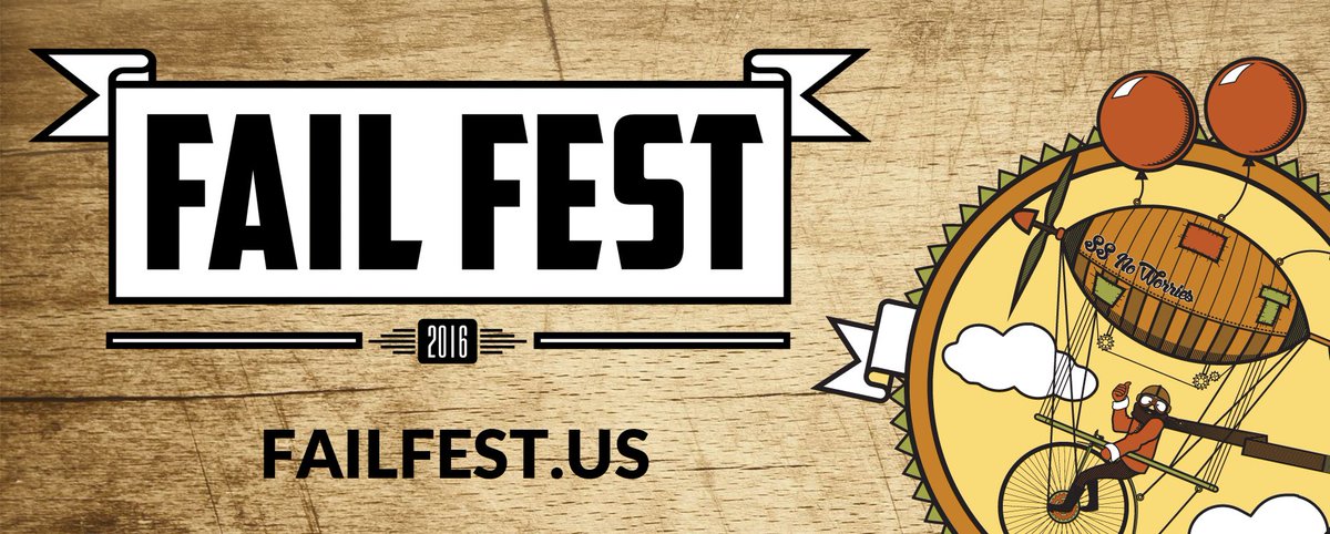 LaunchFishers's tweet image. Only one week left of early bird pricing! Grab your discounted ticket now at failfest.us/register #FailFest16