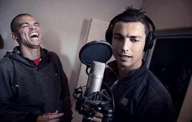 I have a Euro record, you have a criminal record, I tamed Bale, you got Bail #CR7Bars