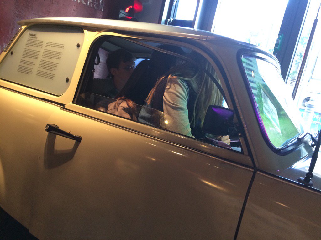 How many TJ students can fit in a Trabi?