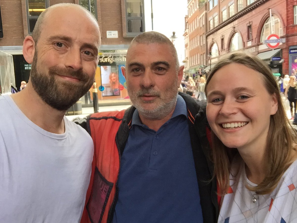 ChrisNewstead's tweet photo. 32 sold! Steady sales thanks to great tutelage from Steve! Thanks @TBIF and people on St Martins Lane. #WellcomeCAW https://t.co/fhhIB9MiT5