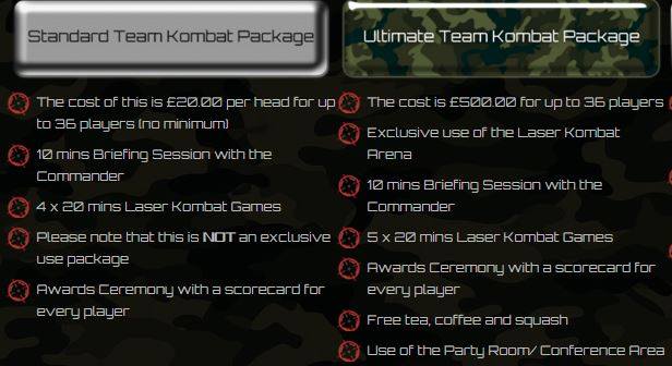 Book your team building event today.