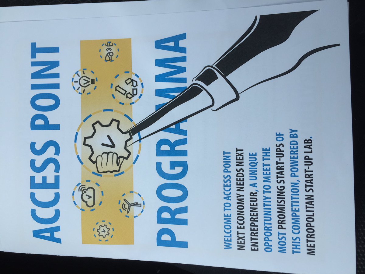 ArneWeverling's tweet image. Even gekeken bij pitches van diverse startups bij Acces Point van @YESDelft en @Metropoolregio in de @Demokwekerij.