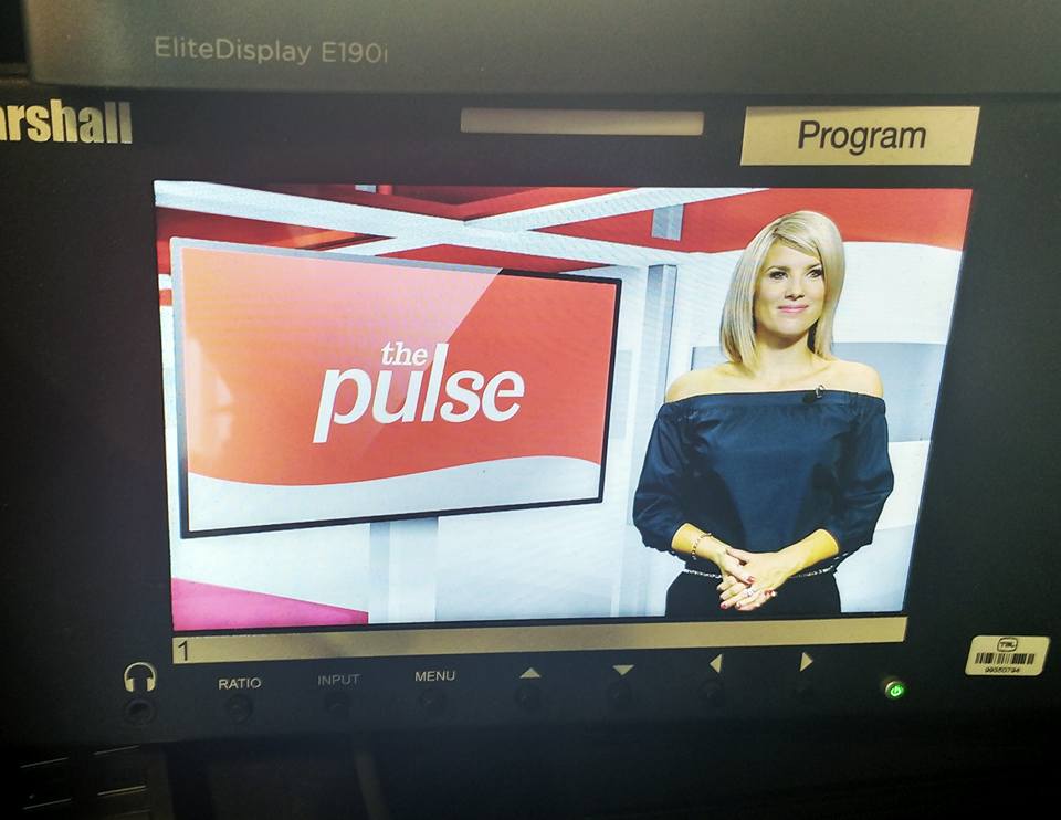 makeup_lisar's tweet photo. Gorgeous @Jenny_UTV @UTVIreland recording #ThePulse airs tomorrow at 8pm  #tv #entertainment #news https://t.co/AqD4OXW4ZN