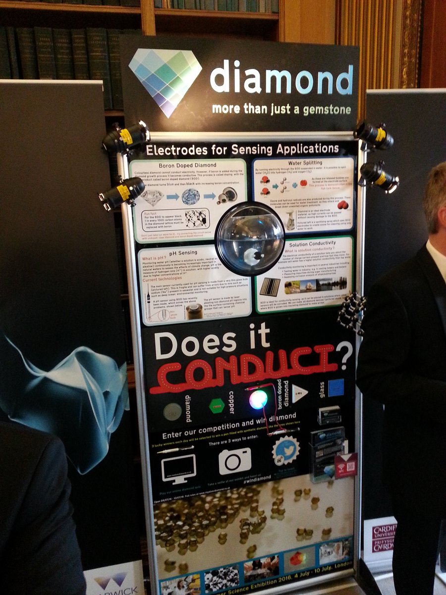 Andrestrujado's tweet photo. Smashing evening @royalsocdiamond learning about diamonds &amp; how to cut ice blocks like butter #windiamond https://t.co/qCXhHNzmAh