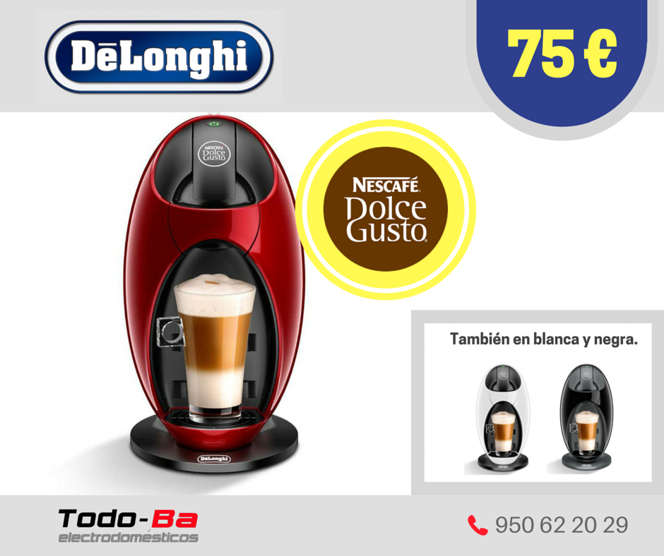 ¡Despierta! Ahora puedes hacerlo más fácilmente con un delicioso café #DolceGusto ;) #TodoBaSTORE #Almería