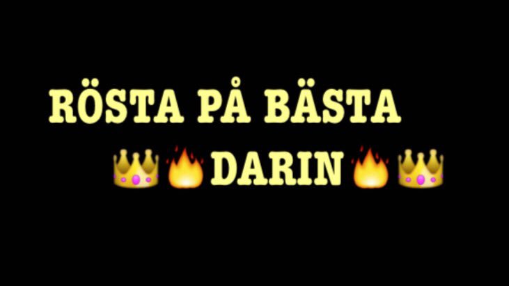 YWahlbeck's tweet photo. #3dagar kvar att rösta‼️ @DarinOfficial #rockbjörnen2016 RÖSTA‼️💫🙏🏻💫💙💫🎶 https://t.co/u5k6eONygB