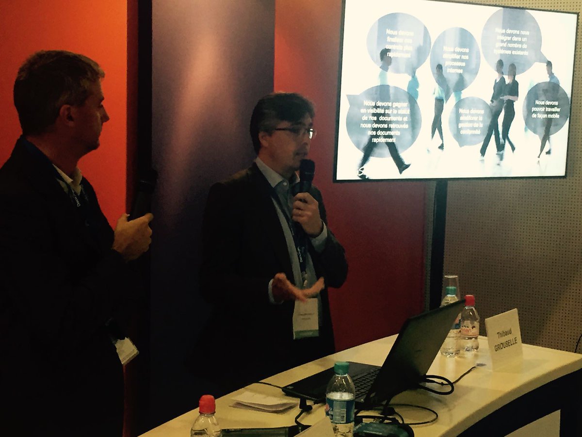 DocusignFR's tweet photo. #CongresDAF / Thibaud Grouselle, Directeur Financier chez @DocuSignFR, raconte sa #DocuStory ! https://t.co/C6l7nkxvUb