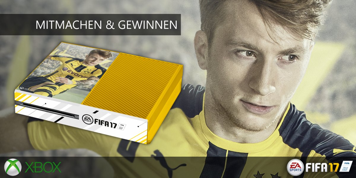 Zum #GER Spieltag: Wir verlosen eine #FIFA17Reus #XboxOne Follow, Retweet &amp; Like zum Teilnehmen! Auf geht's! 1/2