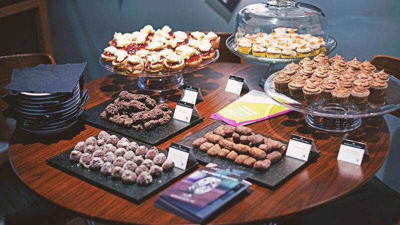 HKJewellery's tweet image. Guests enjoyed #Fairtrade truffles from @Bellinachocolat at our Cambridge charity event yesterday #WorldChocolateDay