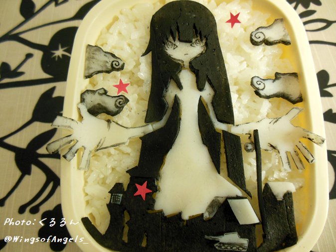 くるるん キャラ食 あれがデネブ アルタイル ベガ 君は指さす夏の大三角 がはらさん誕生日おめでとう 昔作ったのと最近作った 化物語ｅｄ弁当 キャラ弁 戦場ヶ原ひたぎ生誕祭 戦場ヶ原ひたぎ生誕祭16 ウエダハジメ