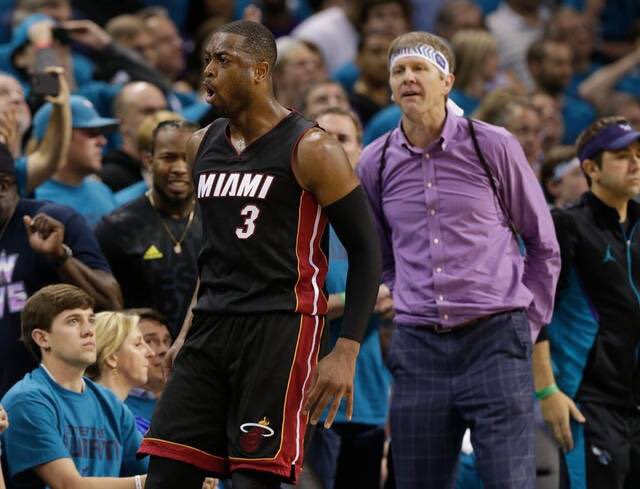 So cool that we got those alpha dog Wade moments one last time in the playoffs