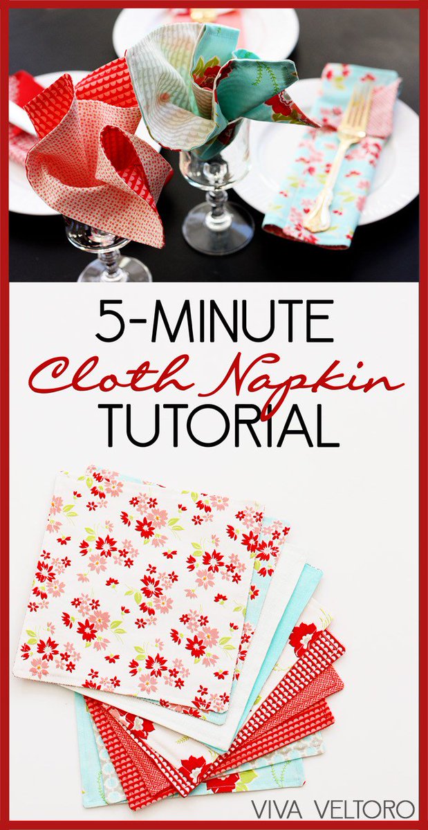 SirStitch's tweet photo. DIY: 5-minute Cloth Napkin Tutorial #sirstitch #sirstitchsewingkit
https://t.co/kb5rnWKRux https://t.co/n6qMT4mte9
