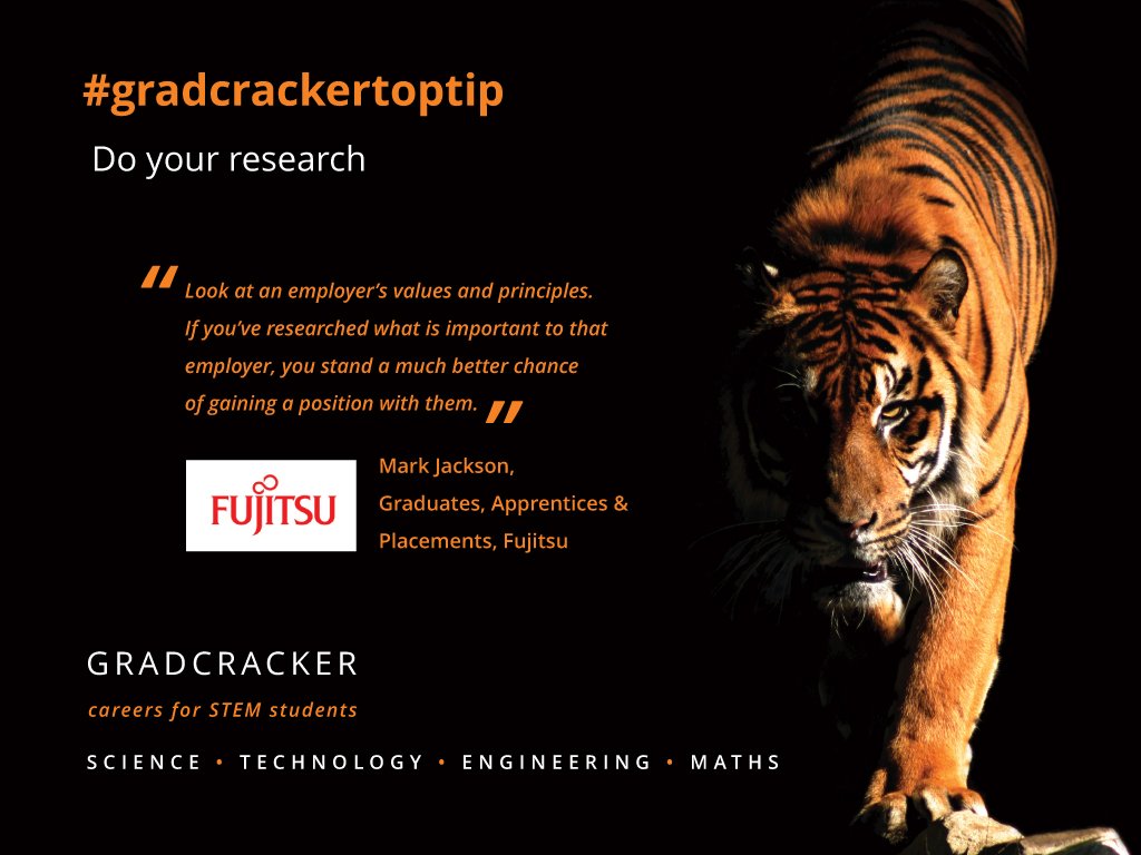 gradcracker's tweet photo. #GradcrackerTopTip https://t.co/p6pDdD4Z7U