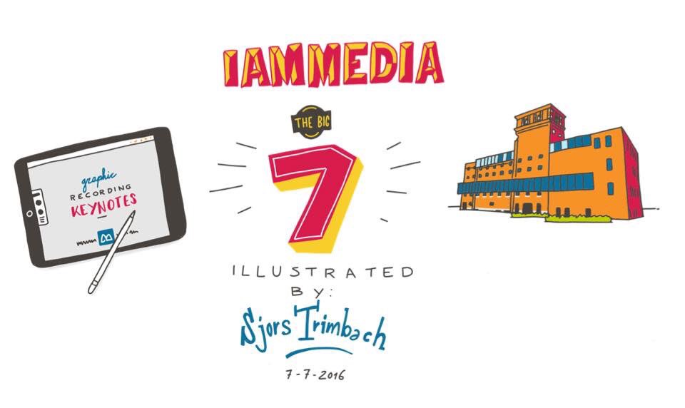 Wat een gave illustraties vandaag bij #iammedia dank je wel @sjorstrimbach