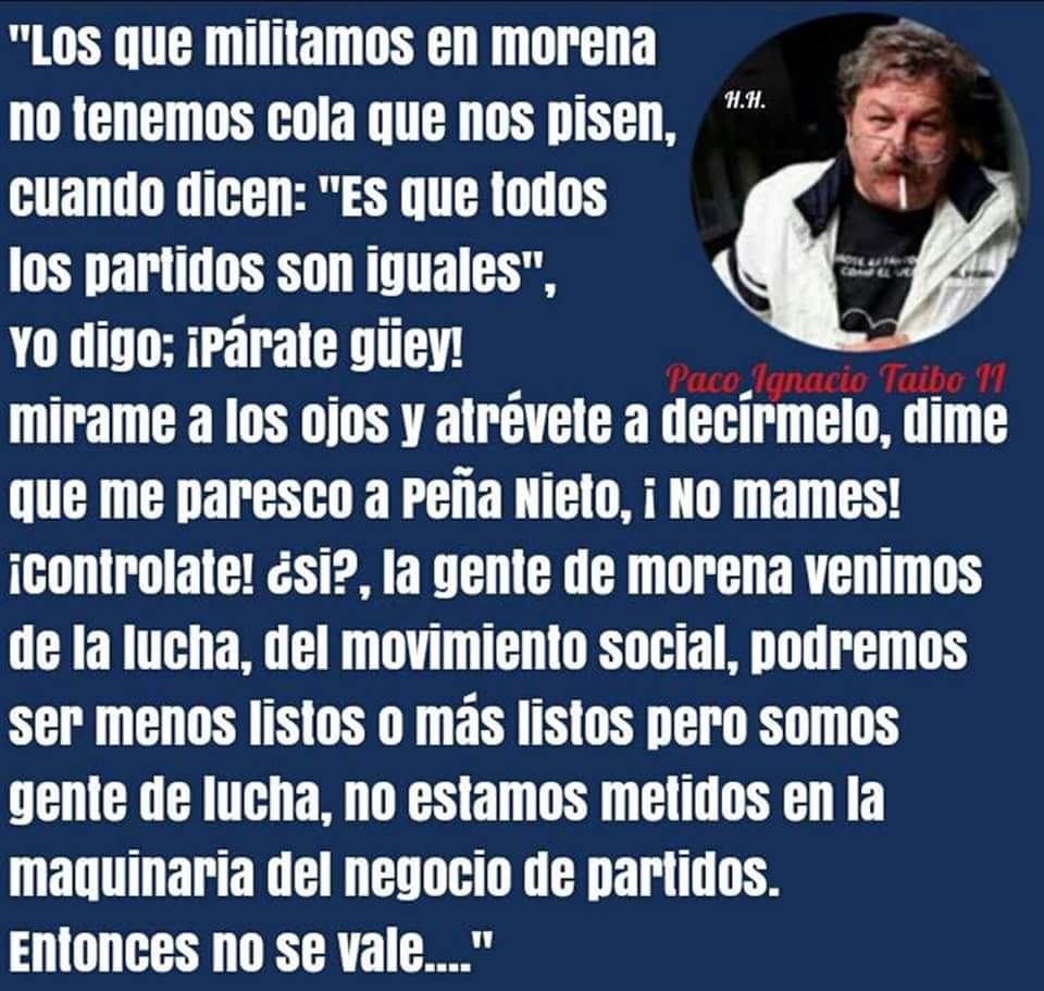 FgSanluisteco's tweet photo. Vamos con morena el 2018 con Obrador hombre honesto y congruente,quiere un México sin desigualad ni impunidad https://t.co/xIYunKImqA