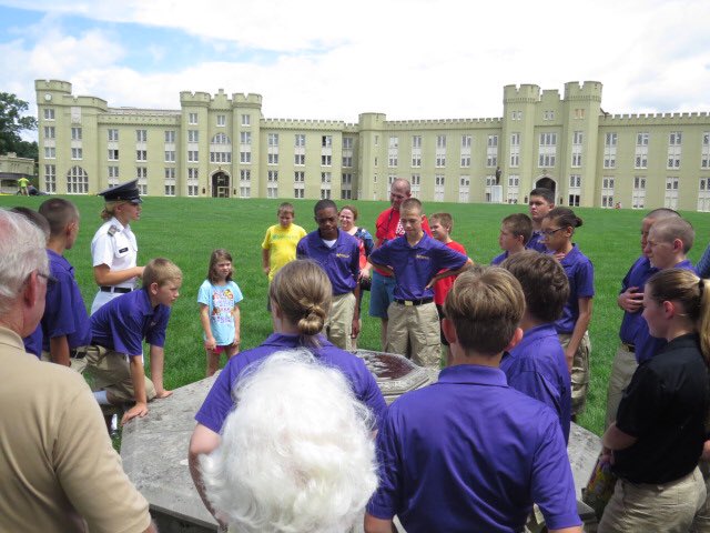 MassanuttenAcad's tweet photo. We've had a fun first week of #summerprograms. Thanks to @vmilife for hosting the #ColonelsCamp cadets! https://t.co/rRorAqxuEZ