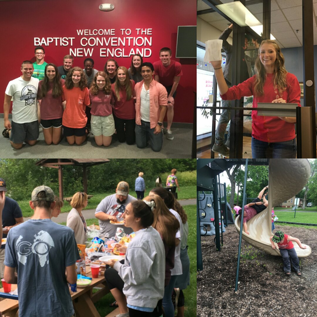 bcne_sbc's tweet image. Excited to have a #sendmenow #missionteam from GA #bcm serving in New England this summer!