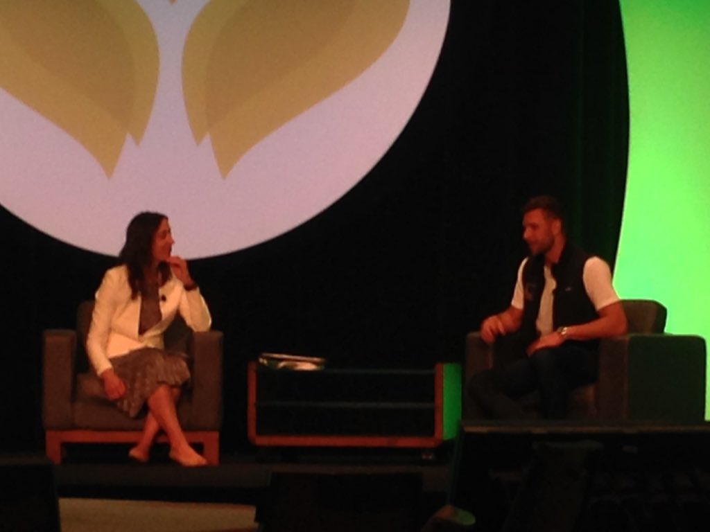 AAmmeter's tweet photo. Entrepreneur extraordinaire Matthew Corrin of Freshii interviewed at #PSCC16 #millennialsuccess https://t.co/meAZHNk8bd