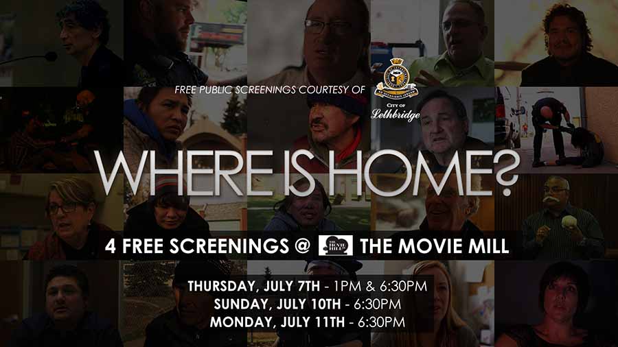 LethbridgeCity's tweet photo. Free screenings of the "Where is home?" documentary at the Movie Mill start today. #yql https://t.co/Rf4fxYtkdU https://t.co/K7k9oyyHpY