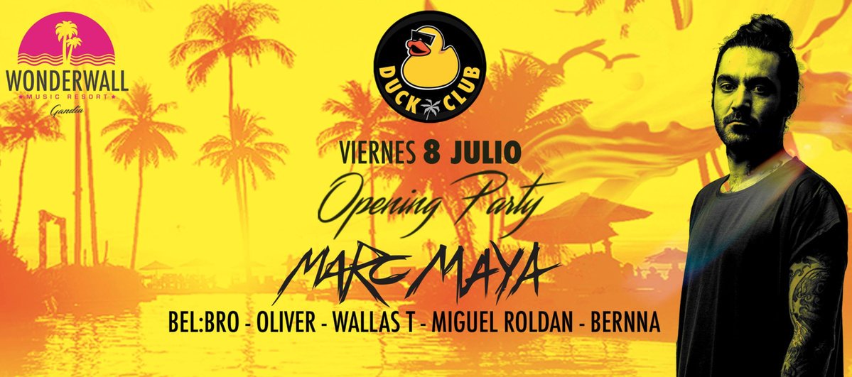 Zillarichtv's tweet image. ¿Te gustaría ir mañana al Opening de DuckClub en @WonderwallMR? ¡RT y te apuntamos en la lista de FEVER! Datos x MD