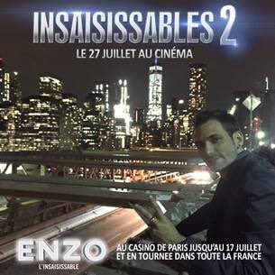 EnzoIllusion's tweet photo. Souvenir de #NewYork où j’étais pour faire un tour pour la promo de #Insaisissables2.
Restez connecté… ;) #EnzoMagic https://t.co/KUP3prNla0