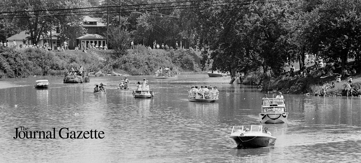 JGFeatures's tweet image. #TBT to opening day of the first Three Rivers Festival; July 12, 1969. #TRF2016 #AllenCo200 #Indiana200