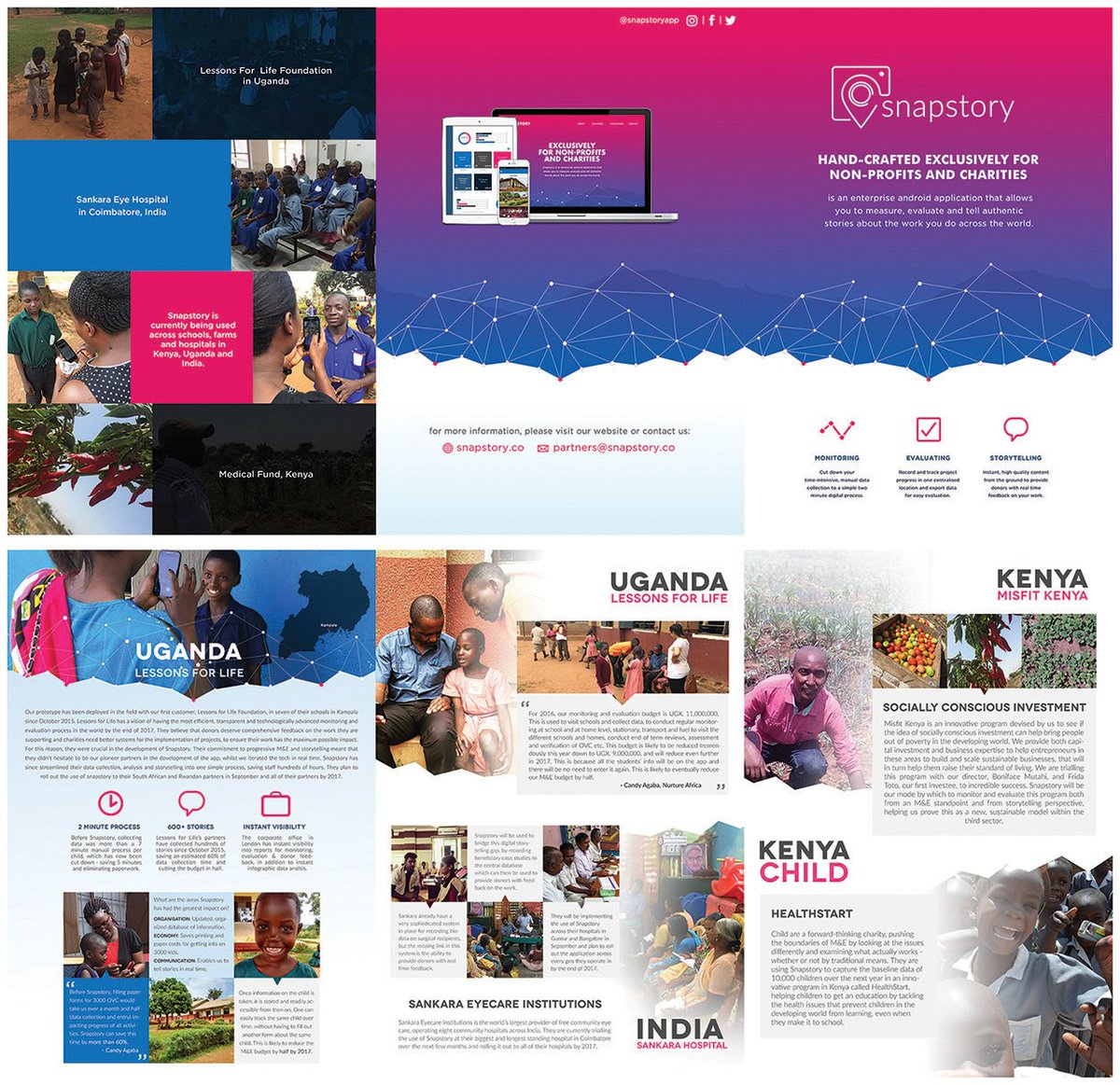 snapstoryapp's tweet photo. Our first case studies. Snapstory is currently being used for #NGOs educational, agricultural &amp; #healthcare projects https://t.co/Z2LldDPoaI