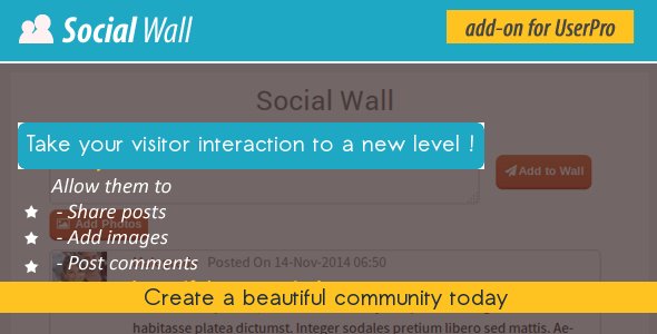WpWarez's tweet image. Social Wall Addon for UserPro (Add Ons) - #Comments #Community #CommunityPlugin goo.gl/uLxva3