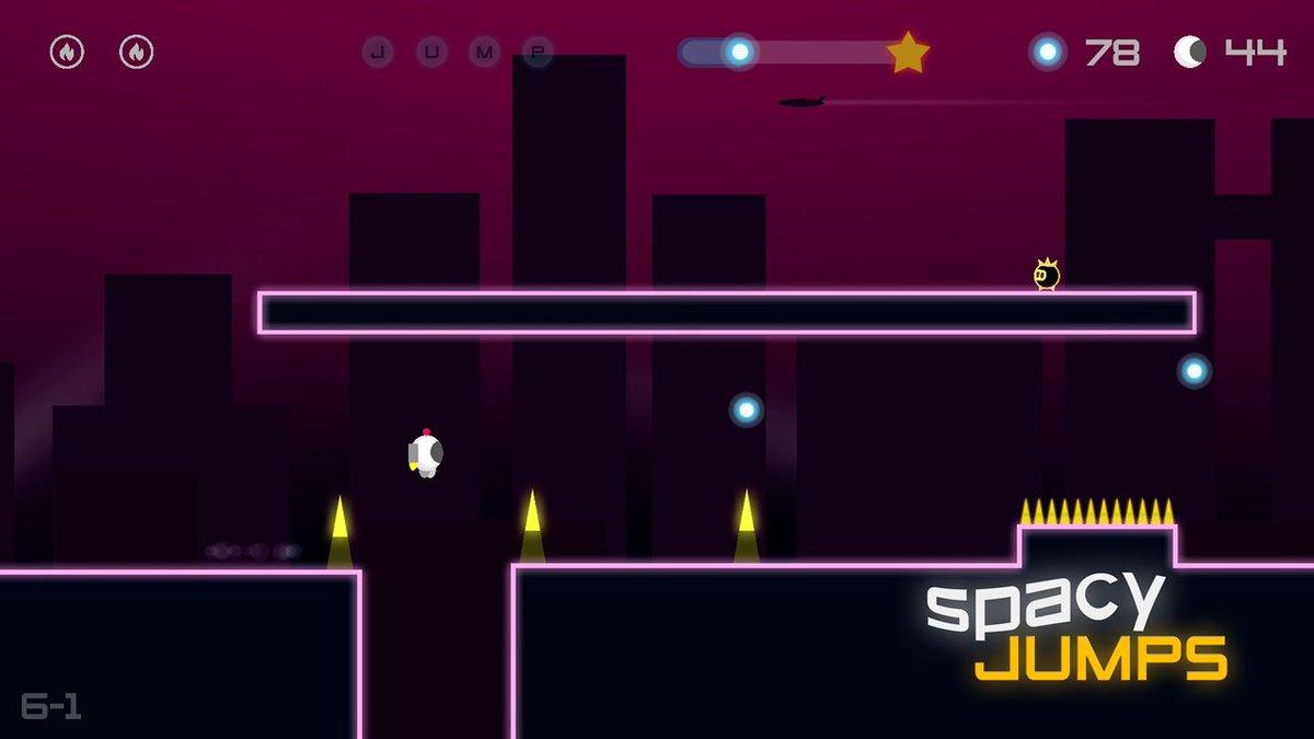 TGameDev's tweet image. Just submitted #SpacyJumps for App Store review. Finally :) #indiedev
