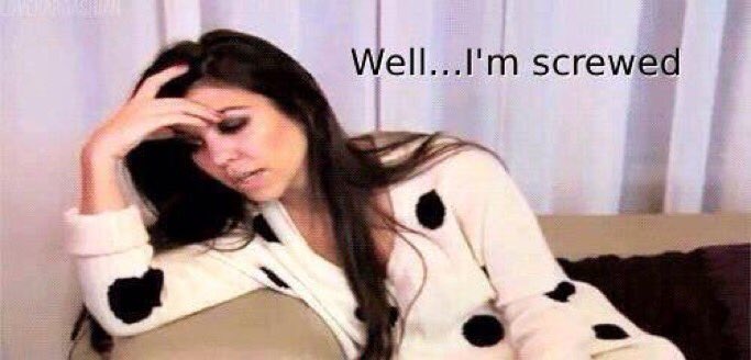 When you realize you're getting attached to someone