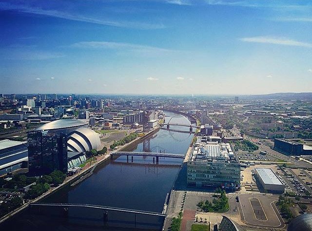 VisitGlasgowSCO's tweet image. Another beautiful Clydeside view, taken from the Glasgow Science Centre @gsc1. 📷 from IG/jamie___t