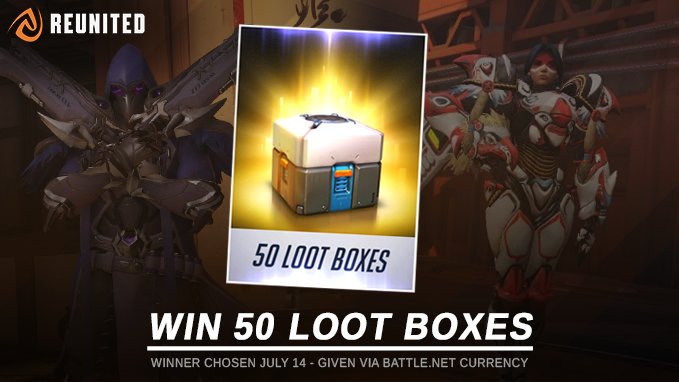 REUNITEDgg's tweet image. 📦 LOOT BOX HYPE! 👀 Follow @REUNITEDgg and retweet for a chance to win! 🎁